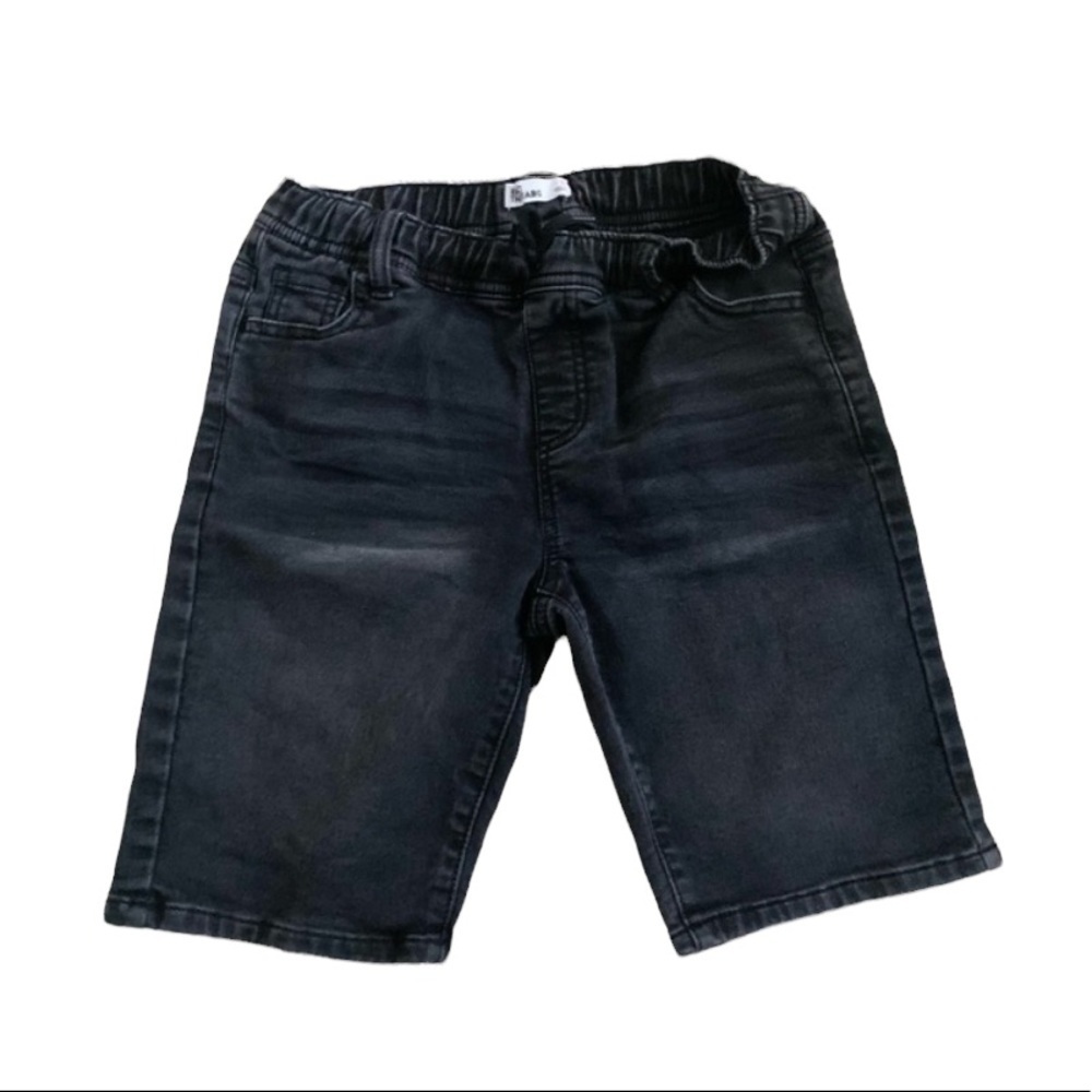 Epic Threads | Black Wash Denim Shorts Elastic S